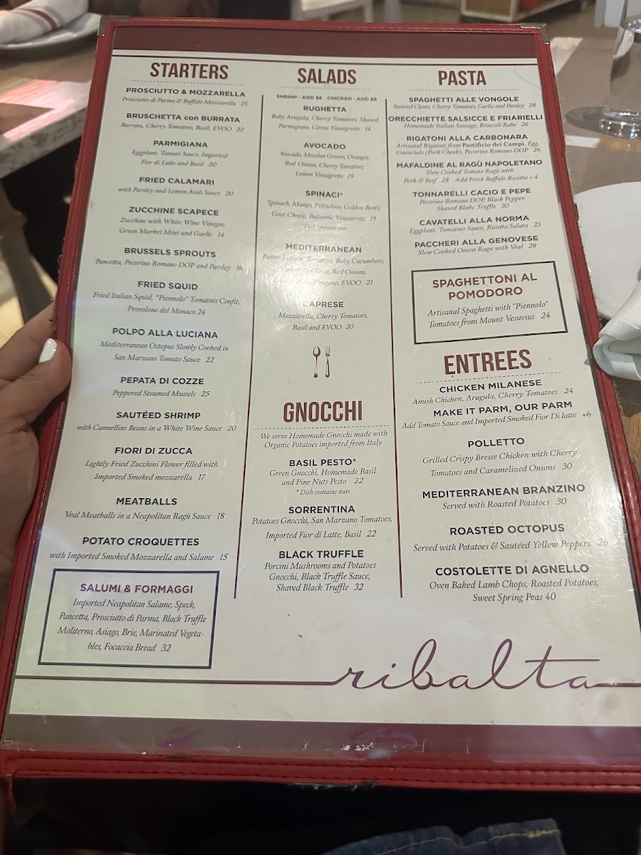 Ribalta Menu - Image 3