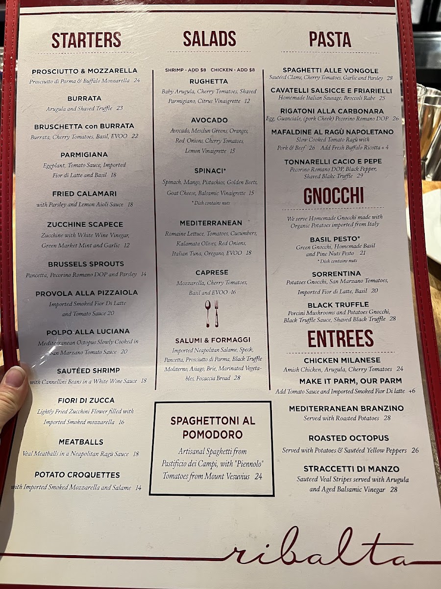 Ribalta Menu - Image 4